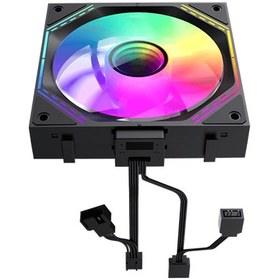 تصویر فن کیس گیم مکس GAMEMAX FN12 S3IR Black 