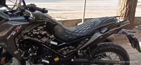 تصویر سفارش انلاین روکش زین گاکسی ان ای - زرشکی / ابی Apadana model saddle cover