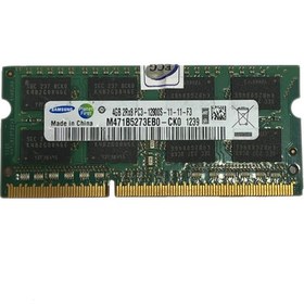 تصویر رم لپ تاپ Samsung مدل 4GB 2Rx8 Pc3 ddr3 - 12800s 