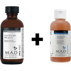 تصویر گلایکولیک اسید 40%(همراه خنثی ساز) ام ای دی 