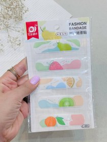 تصویر چسب زخم 5 عددی طرح میوه زمستونی 