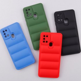 تصویر قاب پافر ژله ای سامسونگ Galaxy A21s محافظ لنزدار Samsung Galaxy A21s Cover Case