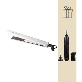 تصویر اتو مو مک استایلر مدل MC-2089 به همراه موزن گوش و بینی مدل MC-8809 MAC Styler MC-2089 Hair Straightener