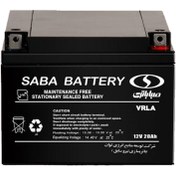تصویر باتری 28 آمپر ساعت برند صبا باتری سری VRLA ا SABA Battery 28AH VRLA Series SABA Battery 28AH VRLA Series