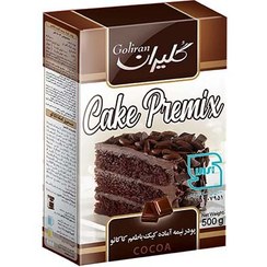 تصویر گلیران پودر کیک کاکائویی 500گ 