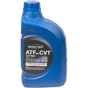 تصویر روغن گیربکس جنیون پارت مدل ATF CVT قرمز یک لیتری 