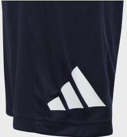 تصویر شلوارک لوگوی ضروری ترن برند Adidas Train Essential Logo Shorts