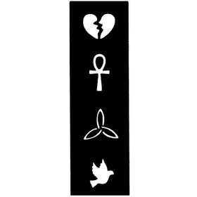 تصویر شابلون تتو موقت کد 673 