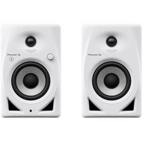 تصویر اسپیکر مانیتور فعال رومیزی 4 اینچی Pioneer DJ DM-40D-BT Pioneer DJ DM-40D-BT-W 4-inch Desktop Active Monitor Speaker with Bluetooth - White