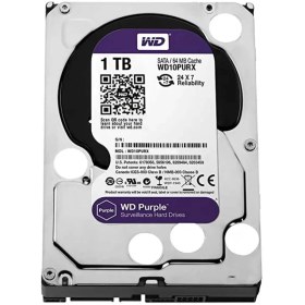 تصویر هارد دیسک اینترنال وسترن دیجیتال سری بنفش ظرفیت 1 ترابایت (اصل) Western Digital Purple Internal Hard Drive 1TB