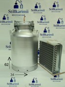 تصویر دستگاه عرق گیر ۵۰ لیتری با کندانسور استیل 