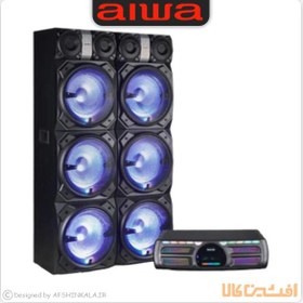 تصویر اسپیکر آیوا مدل AW-X3000DSP PRO به همراه آمپلی فایر 