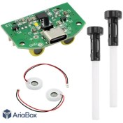 تصویر ماژول تولید بخار سرد دوتایی با ورودی Type-C و متعلقات 