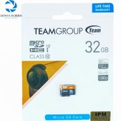 تصویر کارت حافظه Micro SDHC 32GB سرعتClass10 برند Team Group 