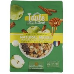 تصویر موسلی سیب و دارچین توت سوییت (حاوی روی، منیزیم و فیبر طبیعی) َApple and cinnamon Natural muesli