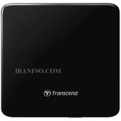 تصویر درایو لپ تاپ دی وی دی رایتر Transcend External مشکی گارانتی حامی 