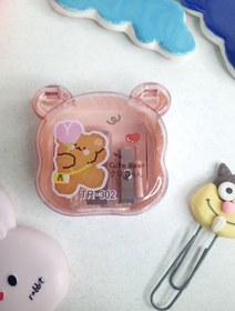 تصویر تراش مخزن‌دار دو تیغه خرسی - آبی 