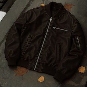 تصویر کت چرم 