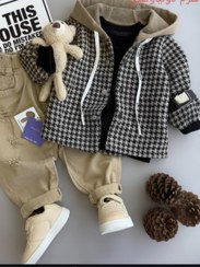 تصویر سویشرت پسرانه پشمی پاییزه پیچازی 