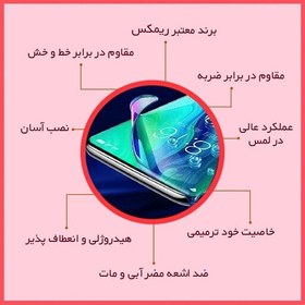 تصویر گلس گوشی ریلمی C53 هیدروژلی مات آنتی بلو (ضد اشعه آبی مات) برند ریمکس جهت جلوگیری از خستگی و محافظت از چشم 