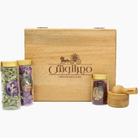 تصویر پک کادویی اقتصادی زعفران شهرزاد 