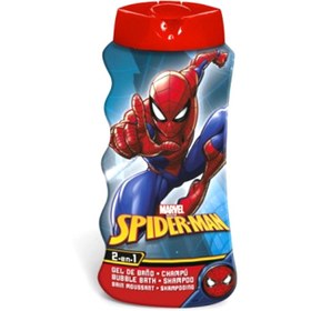 تصویر شامپو سر و بدن کودک دیزنی DISNEY مدل SPIDER MAN حجم 475 میلی لیتر 