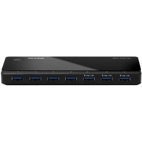 تصویر هاب USB 3.0 نه پورت تی پی لینک مدل UH720 Tp-Link UH720 USB 3.0 7-Port Hub with 2 Charging Ports