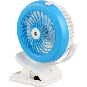تصویر پنکه گیره ای رطوبت ساز Fan cool mist ا Fan cool mist Rechargeable Humidifier Fan Fan cool mist Rechargeable Humidifier Fan