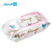 تصویر دستمال مرطوب کودک بانیو آبی بسته 120 عددی Banyo Wet Wipes Pack of 120