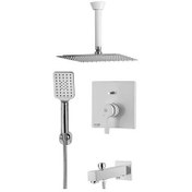 تصویر دوش توکار kwc مدل اوا تیپ 4 سفید 