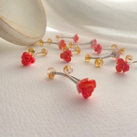 تصویر گیره رز کریستال 