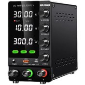 تصویر منبع تغذیه آزمایشگاهی 30V 10A نایس پاور SPS-C3010S 