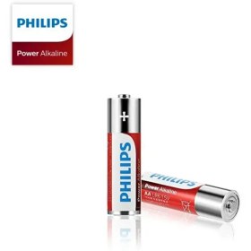 تصویر باتری فیلیپس Power Alkaline AAA LR03P10BP/97 بسته 10 عددی 