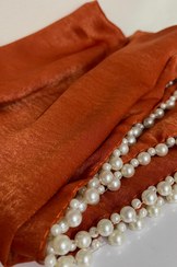 تصویر شال مجلسی - شال کوپرا دور مروارید 