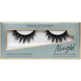 تصویر مژه مصنوعی حجم دهنده موی سمور هوس آف لشز Cruelty-Free Faux Mink Volumizing False Eyelashes | House of Lashes