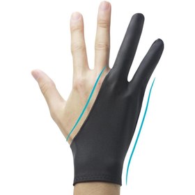 تصویر دستکش طراحی سایز S 