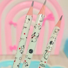 تصویر مداد مشکی 