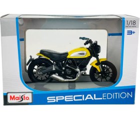 تصویر ماکت موتور 1:18 مایستو دوکاتی Ducati SCRAMBLER ICON 