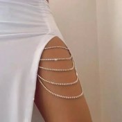 تصویر زنجیر ران فول نگینی مجلسی 