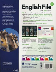 تصویر كتاب انگلیش فایل پری اینترمدیت ویرایش چهارم English File Pre intermediate (4th) SB+WB+CD 