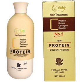 تصویر پروتئین مو کندی بیوتی گلد برزیلی ا candy beauty Hair Protein Treatment-800ml candy beauty Hair Protein Treatment-800ml