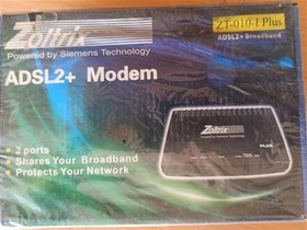 تصویر مودم زولتریکس adsl تک پورت باسیم 