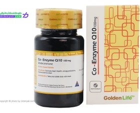 تصویر قرص کو انزیم کیوتن 100 میلی گرمی گلدن لایف ا Co Enzyme Q10 100 mg Golden Life Co Enzyme Q10 100 mg Golden Life