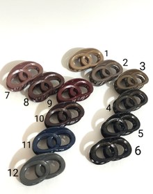 تصویر کلیپس عینکی نشکن شاین دار 