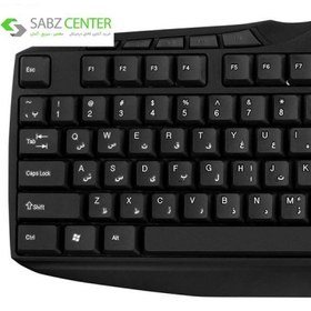 تصویر کیبورد گرین مدل GK-302 با حروف فارسی ا Green GK-302 Keyboard With Persian Letters Green GK-302 Keyboard With Persian Letters