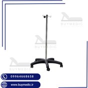 تصویر پایه سرم چرخ دار 