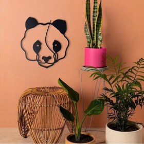 تصویر دیوارکوب سر پاندا 