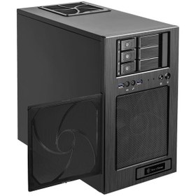 تصویر ذخیره ساز تحت شبکه سیلوراستون مدل CS330B SILVERSTONE SST-CS330B NAS STORAGE