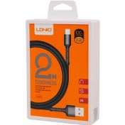 تصویر کابل شارژ و انتقال داده تمام مس برند LDNIO مدل LS63-LS64 