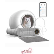 تصویر دستشویی گربه اتوماتیک famree smart self cleaning cat litter box 